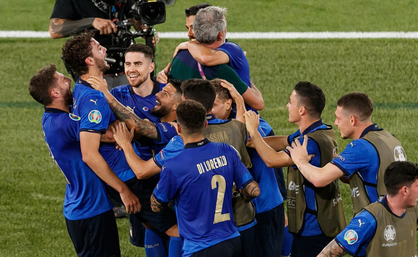 意大利击败威尔士，赢得小组头名