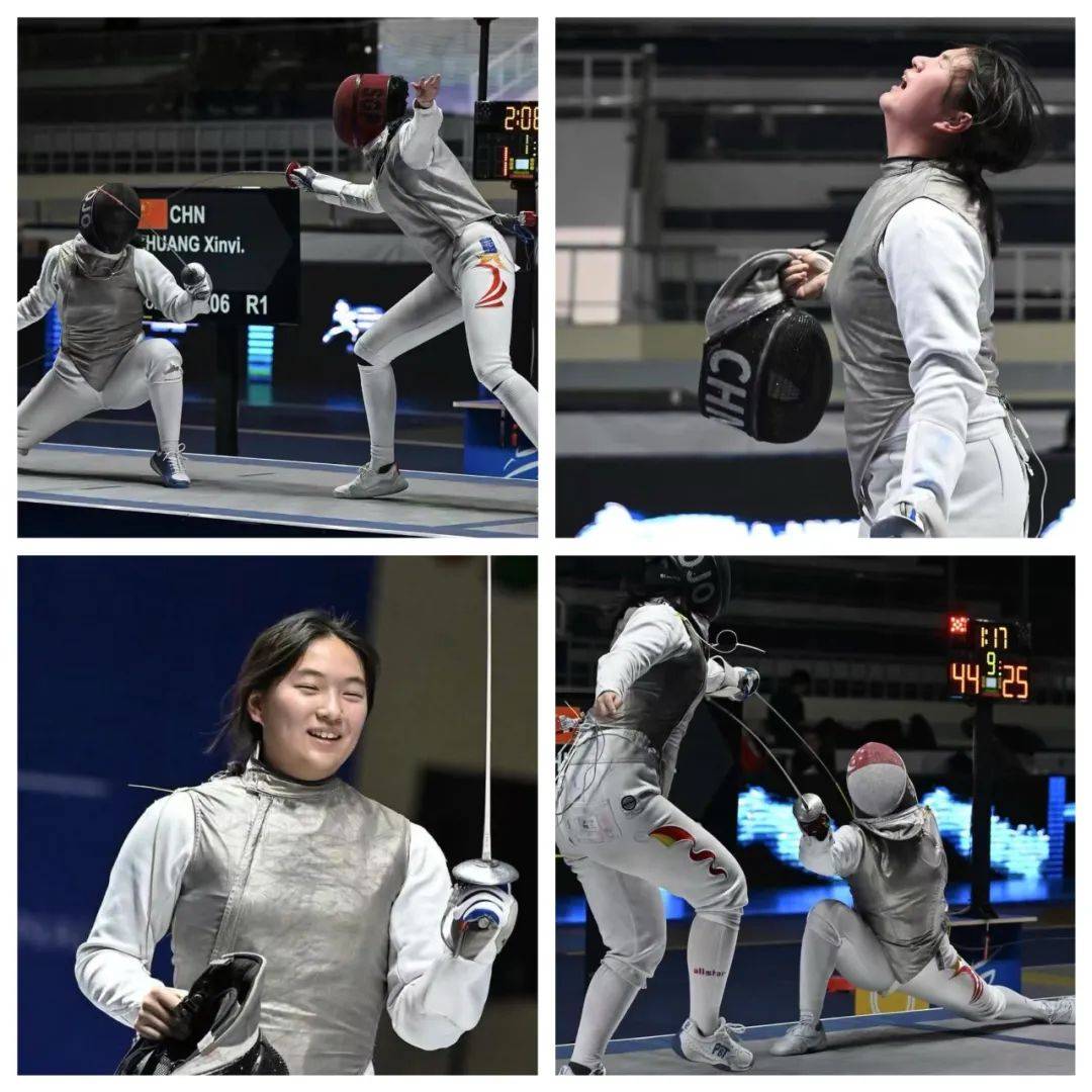 瑞士运动员在击剑赛上实现逆袭